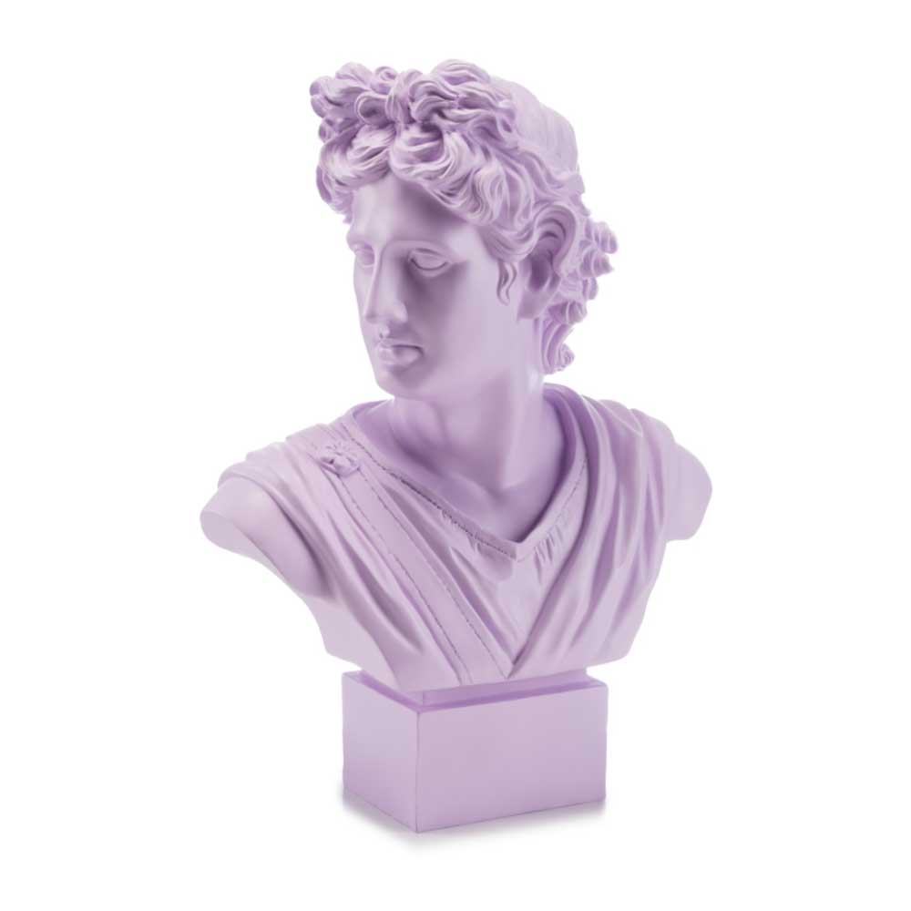 Palais Royal I Bellimbusti Busto Apollo Purple 35 cm