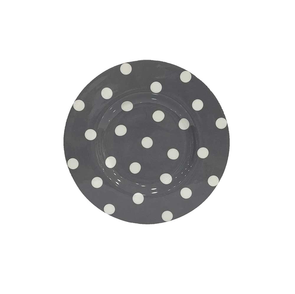 Freshness by Livellara Fruit Plate Dots Grey A0436958