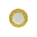 Freshness by Livellara Piatto Piano Dots Giallo A0436756