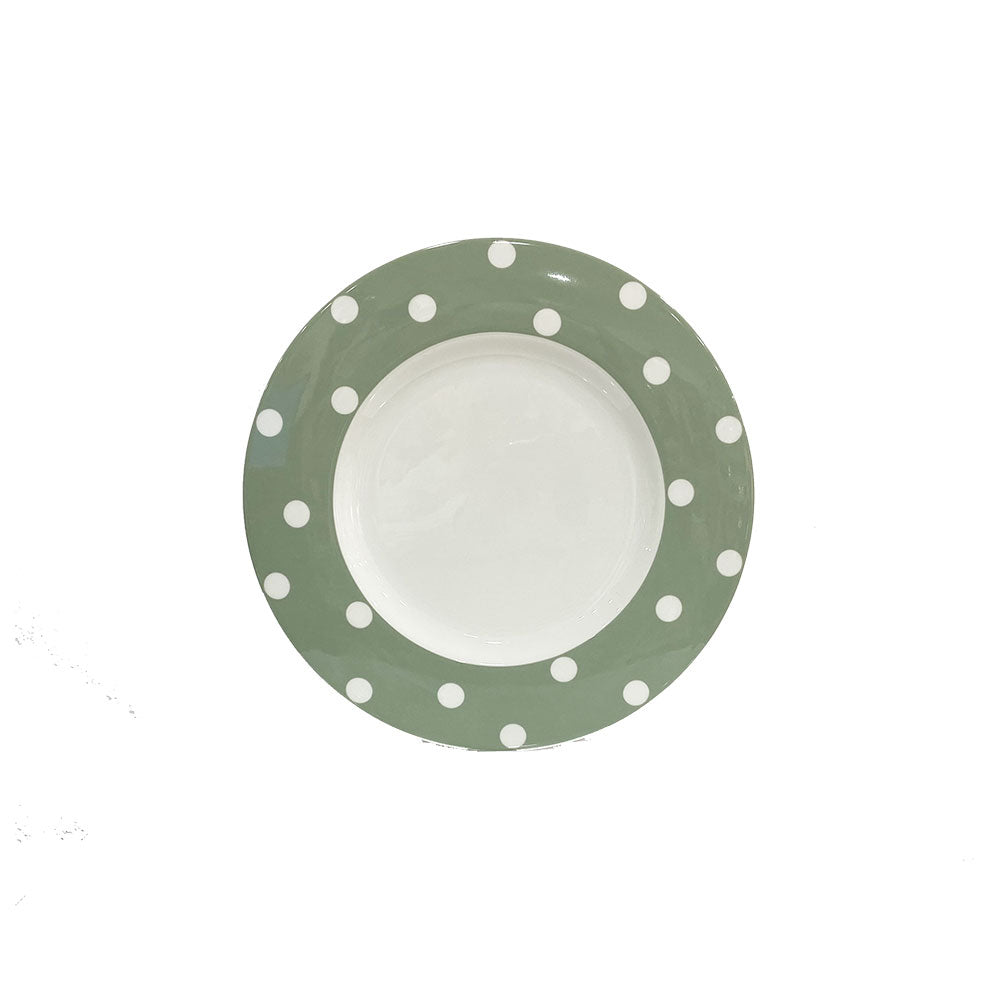 Freshness by Livellara Flat Plate Dots Sage A0436D56