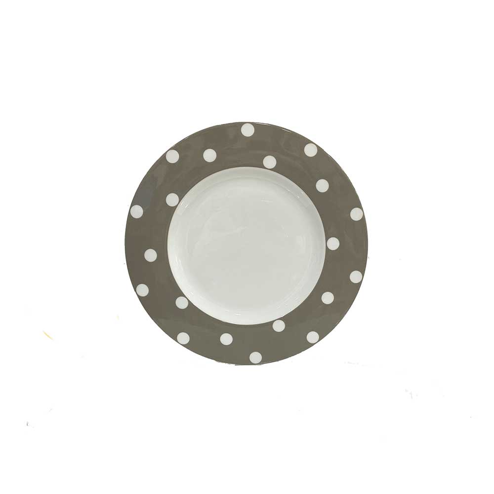 Freshness by Livellara Flat Plate Dots Taupe A0436A56