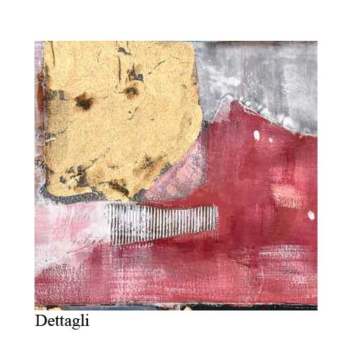 Ambienti Glamour Quadro Abstract Red