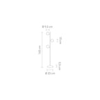 Sompex Lampada da Terra Ella 15 W - Tendenze Casa