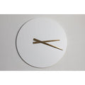 I Dettagli Orologio da Parete Basic Bianco OR601BASFO - Tendenze Casa