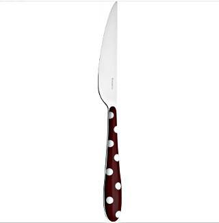 Bugatti coltello Pois rosso granata - Tendenze Casa