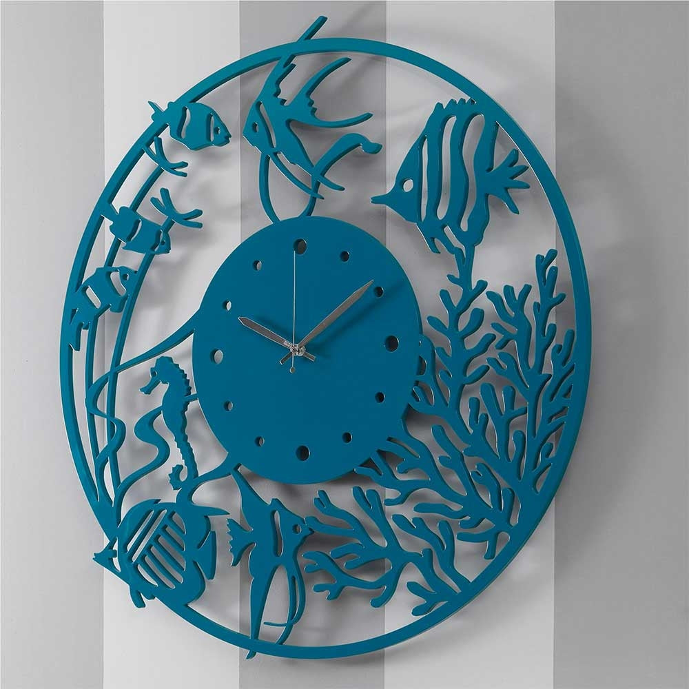 I Dettagli Orologio da Parete Profondo Blu - Tendenze Casa