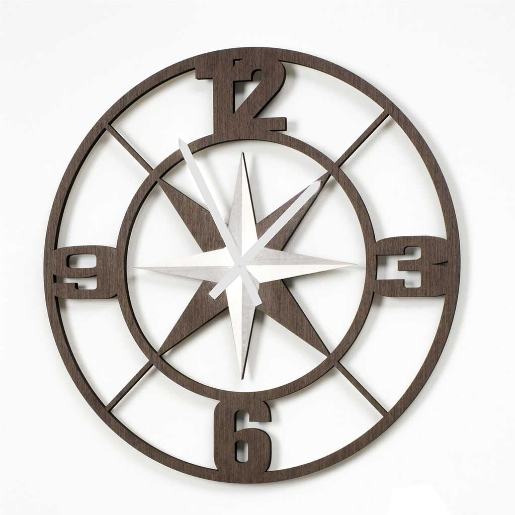 I Dettagli Orologio da Parete Rosa dei Venti - Tendenze Casa