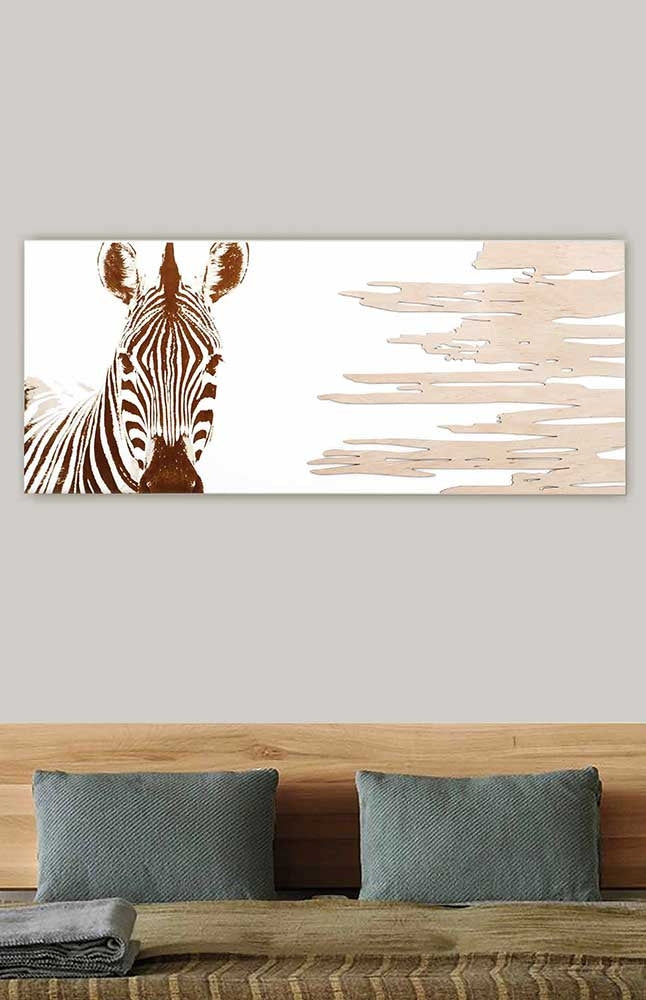 I Dettagli Pannello da Decoro Zebra a Pois PAN50120ZEB - Tendenze Casa
